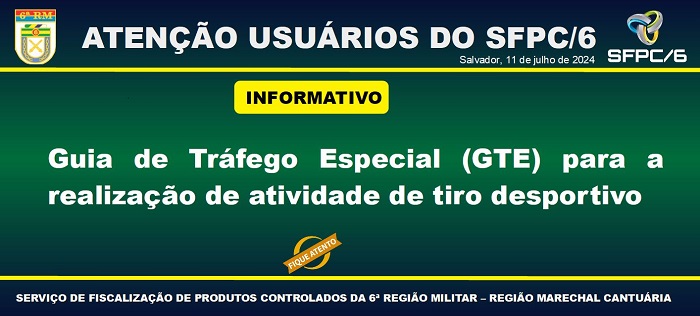 Aviso importante aos usuários do SFPC/6.